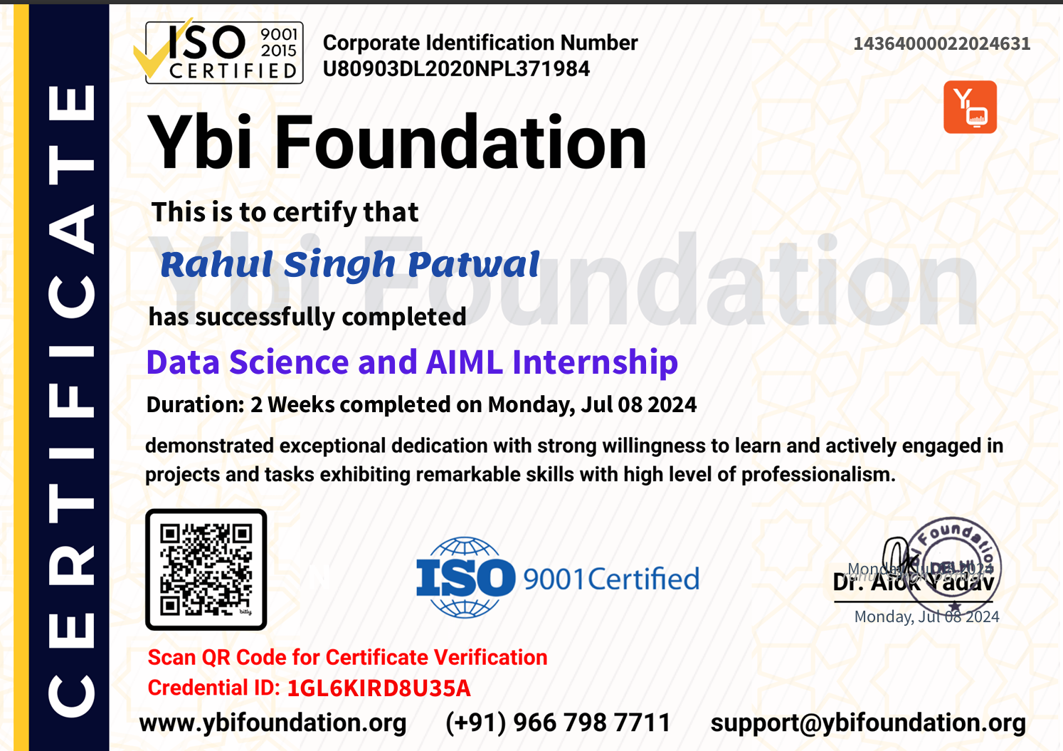 AI ML Certification
